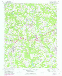 Download a high-resolution, GPS-compatible USGS topo map for Knightdale, NC (1982 edition)