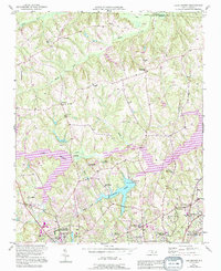 Download a high-resolution, GPS-compatible USGS topo map for Lake Brandt, NC (1994 edition)