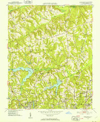 Download a high-resolution, GPS-compatible USGS topo map for Lake Brandt, NC (1952 edition)