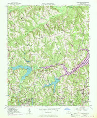 Download a high-resolution, GPS-compatible USGS topo map for Lake Brandt, NC (1970 edition)