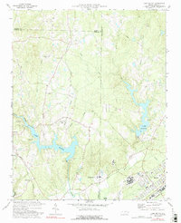 Download a high-resolution, GPS-compatible USGS topo map for Lake Michie, NC (1992 edition)