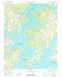 Download a high-resolution, GPS-compatible USGS topo map for Lake Norman North, NC (1992 edition)