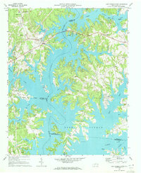 Download a high-resolution, GPS-compatible USGS topo map for Lake Norman North, NC (1972 edition)