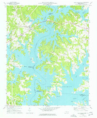 Download a high-resolution, GPS-compatible USGS topo map for Lake Norman North, NC (1977 edition)