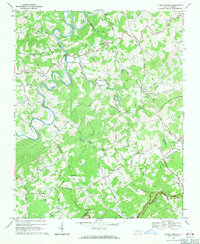 Download a high-resolution, GPS-compatible USGS topo map for Laurel Springs, NC (1971 edition)