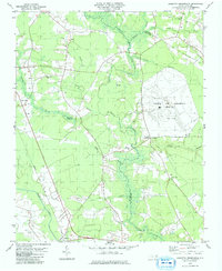 preview thumbnail of historical topo map of Pitt County, NC in 1979
