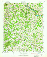 Download a high-resolution, GPS-compatible USGS topo map for Leicester, NC (1966 edition)