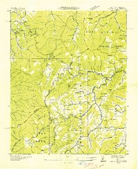 Download a high-resolution, GPS-compatible USGS topo map for Lemon Gap, NC (1935 edition)