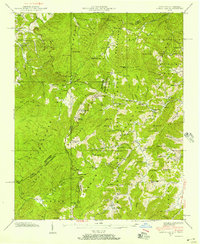 Download a high-resolution, GPS-compatible USGS topo map for Lemon Gap, NC (1957 edition)