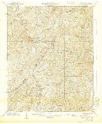 Download a high-resolution, GPS-compatible USGS topo map for Lemon Gap, NC (1940 edition)