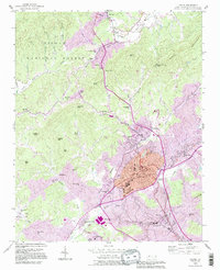 Download a high-resolution, GPS-compatible USGS topo map for Lenoir, NC (1996 edition)