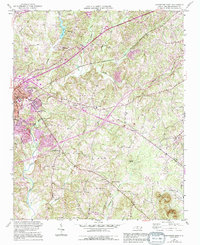 Download a high-resolution, GPS-compatible USGS topo map for Lexington East, NC (1994 edition)