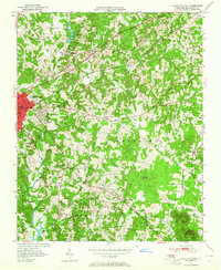 Download a high-resolution, GPS-compatible USGS topo map for Lexington East, NC (1965 edition)