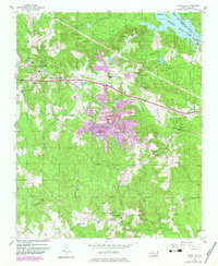 Download a high-resolution, GPS-compatible USGS topo map for Lilesville, NC (1983 edition)