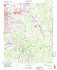 Download a high-resolution, GPS-compatible USGS topo map for Lincolnton East, NC (1996 edition)