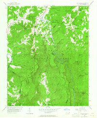 Download a high-resolution, GPS-compatible USGS topo map for Linville Falls, NC (1965 edition)