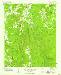 Download a high-resolution, GPS-compatible USGS topo map for Linville Falls, NC (1958 edition)