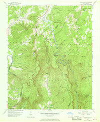 preview thumbnail of historical topo map of Avery County, NC in 1956