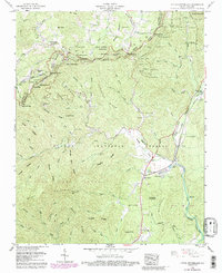Download a high-resolution, GPS-compatible USGS topo map for Little Switzerland, NC (1988 edition)