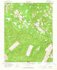 Download a high-resolution, GPS-compatible USGS topo map for Lobelia, NC (1965 edition)