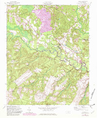 Download a high-resolution, GPS-compatible USGS topo map for Lobelia, NC (1982 edition)