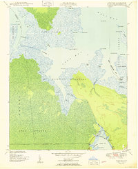 Download a high-resolution, GPS-compatible USGS topo map for Long Bay, NC (1950 edition)