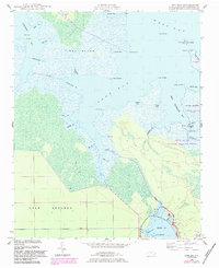 Download a high-resolution, GPS-compatible USGS topo map for Long Bay, NC (1983 edition)