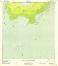 preview thumbnail of historical topo map of Dare County, NC in 1951