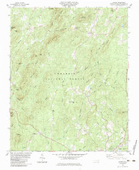 Download a high-resolution, GPS-compatible USGS topo map for Lovejoy, NC (1983 edition)