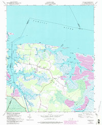 Download a high-resolution, GPS-compatible USGS topo map for Lowland, NC (1993 edition)