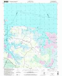 Download a high-resolution, GPS-compatible USGS topo map for Lowland, NC (2001 edition)