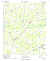 Download a high-resolution, GPS-compatible USGS topo map for Lucama, NC (1978 edition)
