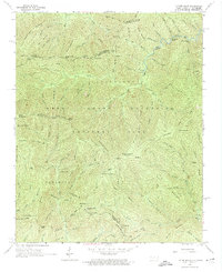 Download a high-resolution, GPS-compatible USGS topo map for Luftee Knob, NC (1987 edition)