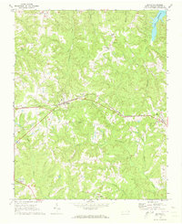 Download a high-resolution, GPS-compatible USGS topo map for Macon, NC (1973 edition)
