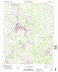 Download a high-resolution, GPS-compatible USGS topo map for Maiden, NC (1996 edition)