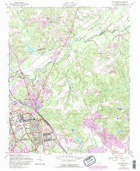 Download a high-resolution, GPS-compatible USGS topo map for Manchester, NC (1987 edition)
