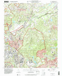 Download a high-resolution, GPS-compatible USGS topo map for Manchester, NC (2000 edition)