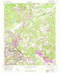Download a high-resolution, GPS-compatible USGS topo map for Manchester, NC (1973 edition)