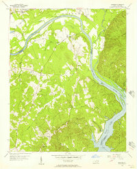Download a high-resolution, GPS-compatible USGS topo map for Mangum, NC (1957 edition)