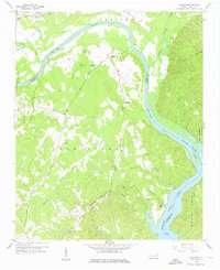 Download a high-resolution, GPS-compatible USGS topo map for Mangum, NC (1976 edition)