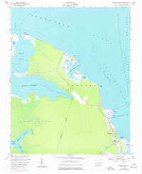 Download a high-resolution, GPS-compatible USGS topo map for Manns Harbor, NC (1977 edition)