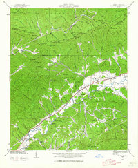 Download a high-resolution, GPS-compatible USGS topo map for Marble, NC (1964 edition)