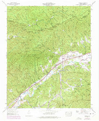 Download a high-resolution, GPS-compatible USGS topo map for Marble, NC (1975 edition)