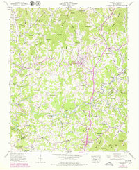 Download a high-resolution, GPS-compatible USGS topo map for Mars Hill, NC (1979 edition)