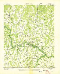 Download a high-resolution, GPS-compatible USGS topo map for Marshall, NC (1936 edition)