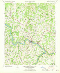 Download a high-resolution, GPS-compatible USGS topo map for Marshall, NC (1968 edition)
