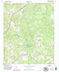 Download a high-resolution, GPS-compatible USGS topo map for Marston, NC (1983 edition)