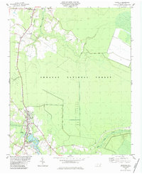 Download a high-resolution, GPS-compatible USGS topo map for Maysville, NC (1984 edition)