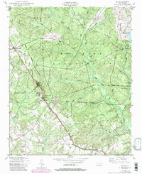 Download a high-resolution, GPS-compatible USGS topo map for Mc Cain, NC (1998 edition)