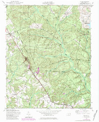 Download a high-resolution, GPS-compatible USGS topo map for Mc Cain, NC (1984 edition)